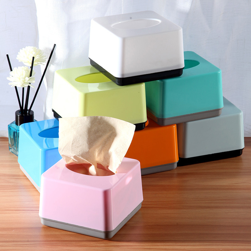Commercial Printing Usa - 상업용 사각 플라스틱 티슈 박스 가정용