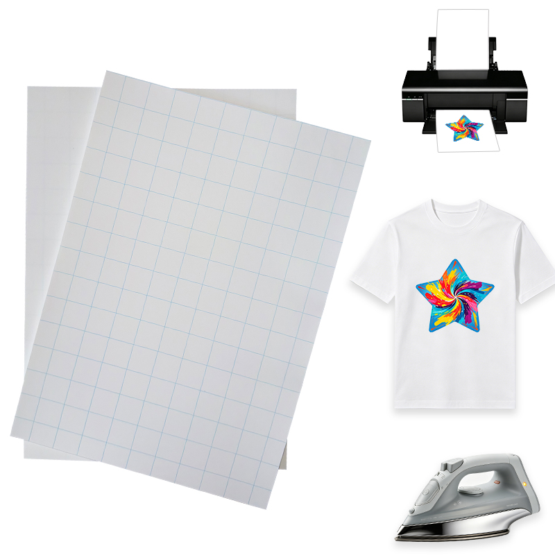 White Toner Transfer Paper - A4 10/20PCS 잉크젯 열전사지 라이트 화이트