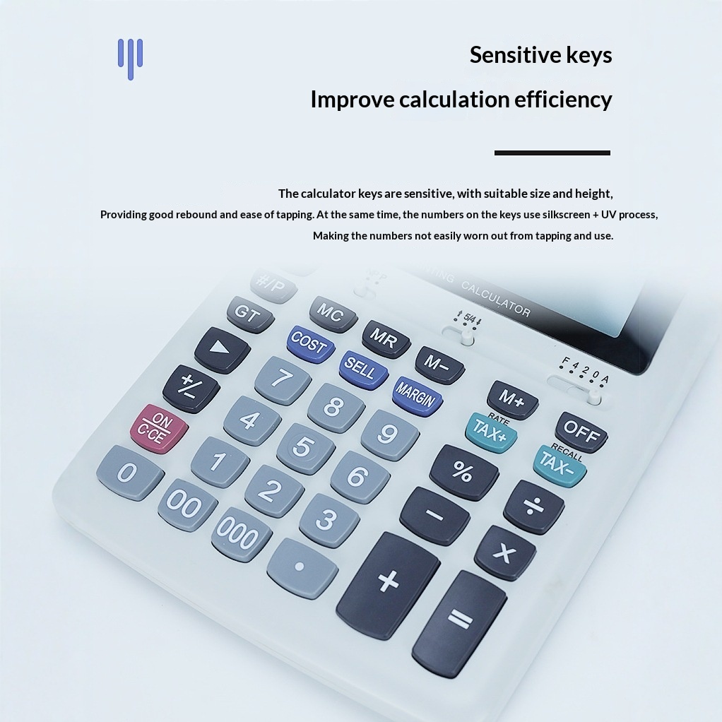 프린터블 계산기 12자리 숫자 회사 은행 회계 및 금융 - Commercial Printing Calculator 리뷰 및 가격