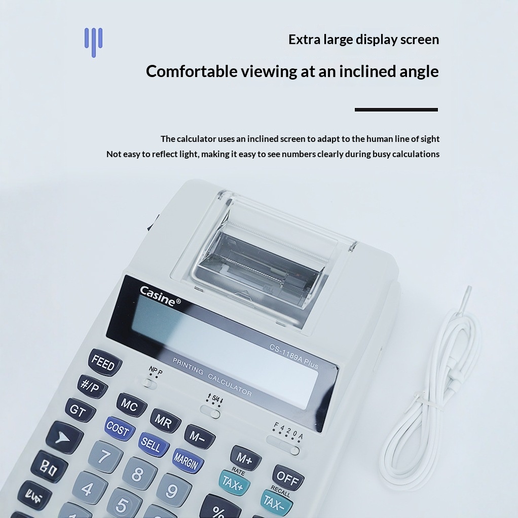 프린터블 계산기 12자리 숫자 회사 은행 회계 및 금융 - Commercial Printing Calculator 리뷰 및 가격