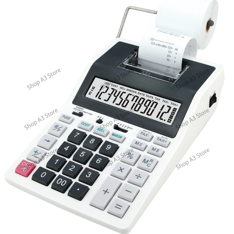 사무실 금융 흑백 인쇄 계산기 전문 계산원 계산용 데스 - Commercial Printing Calculator 리뷰 및 가격
