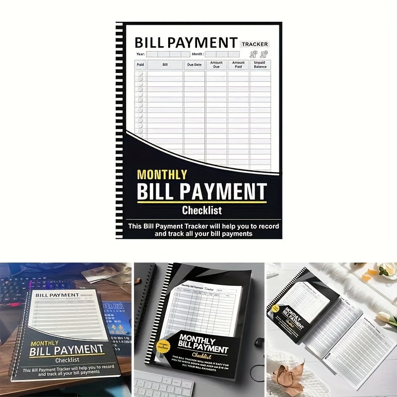 월간 청구서 결제 계획서, 재정 계획 노트, 비즈니스  - Commercial Printing Books 리뷰 및 가격