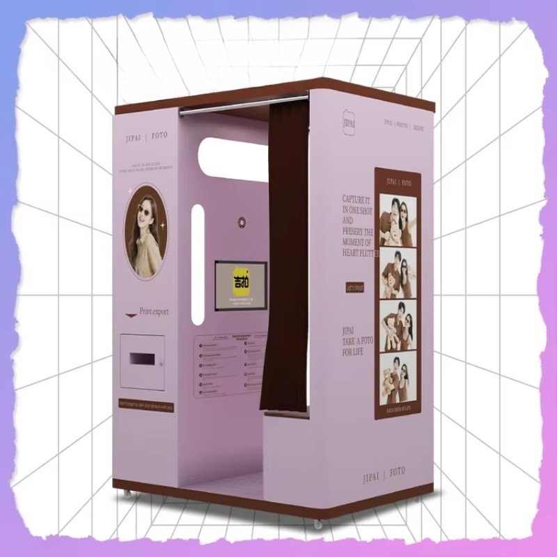맞춤형 셀피 부스 자동 즉석 사진 인쇄 키오스크 공장  - Commercial Printing Supplies Usa 리뷰 및 가격