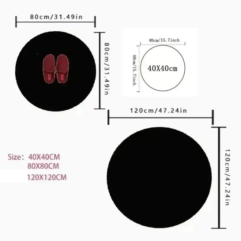 귀여운 토끼 곰 케이크 프린트 라운드 러그 부드러운 미 - Wholesale Commercial Printing 리뷰 및 가격