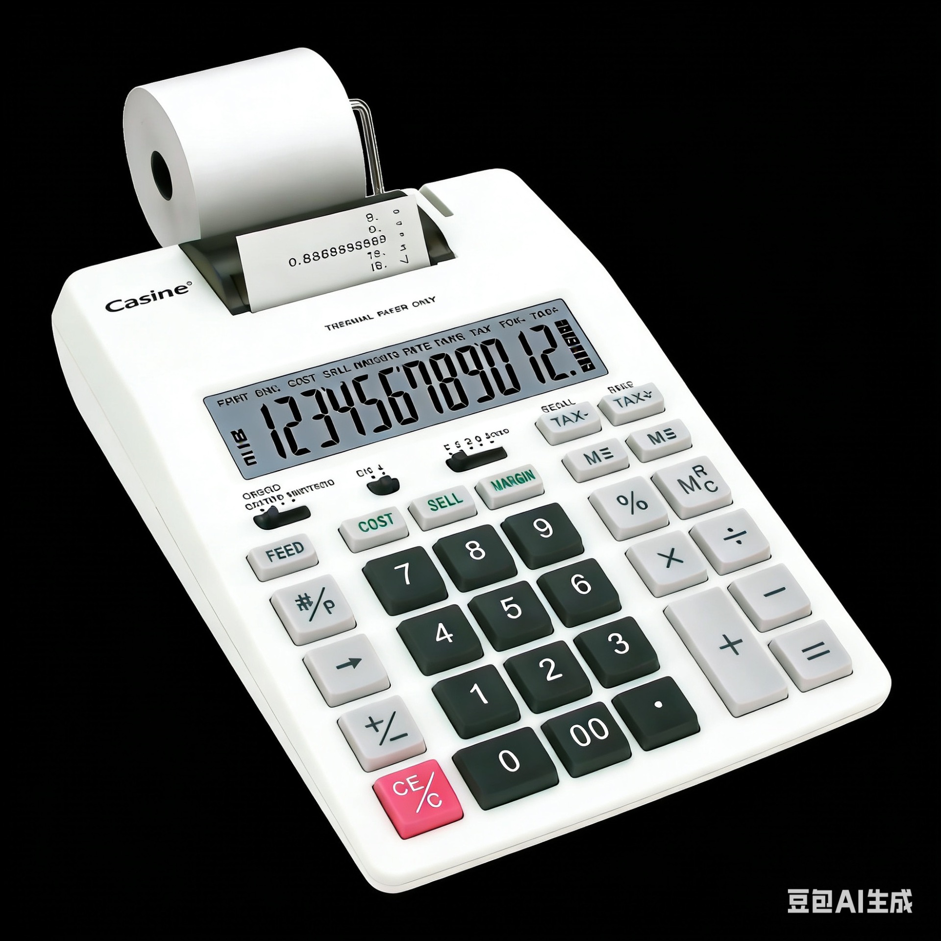 사무실 금융 흑백 인쇄 계산기 전문 계산원 계산용 데스 - Commercial Printing Calculator 리뷰 및 가격