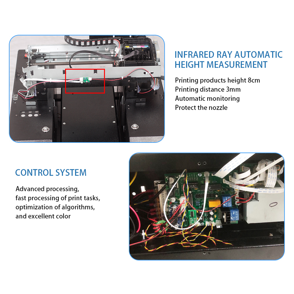 휴대폰 커버용 A4 UV 프린터, 목재 유리 아크릴 병 - Commercial Uv Printing Machine 리뷰 및 가격
