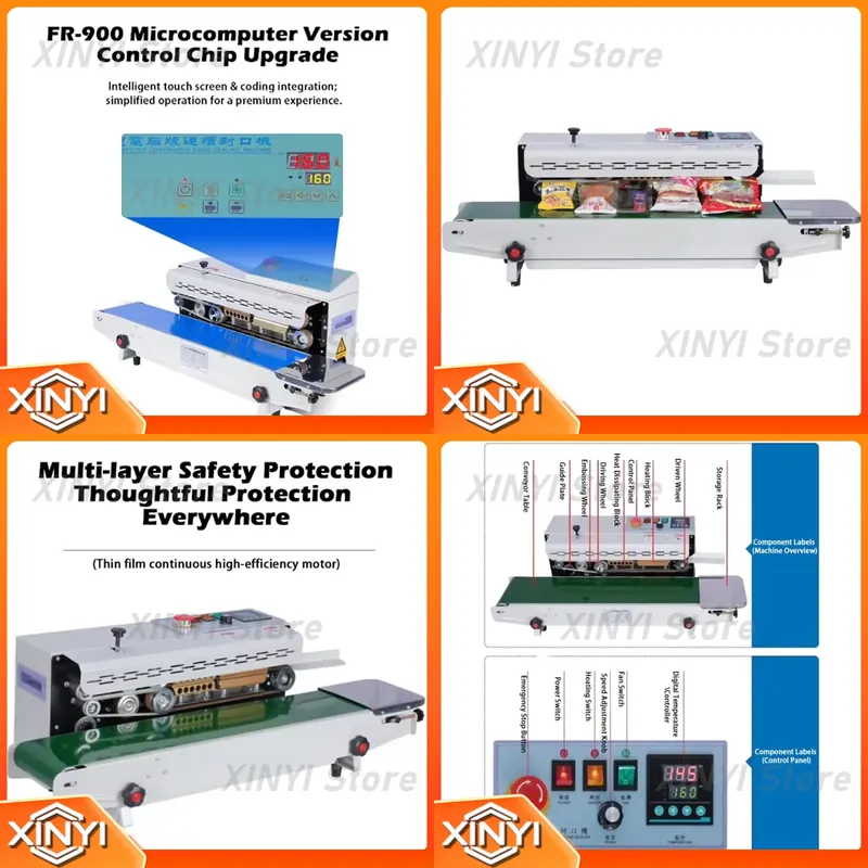 식품봉투 연속 밀봉기 자동 알루미늄 호일 플라스틱 필름 - Commercial Printing And Packaging 리뷰 및 가격