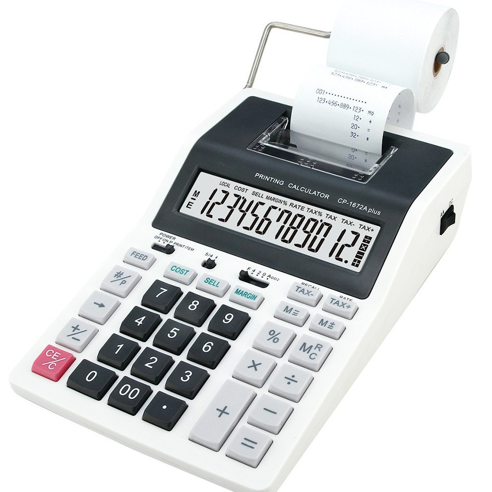 사무실 금융 흑백 인쇄 계산기 전문 계산원 계산용 데스 - Commercial Printing Calculator 리뷰 및 가격