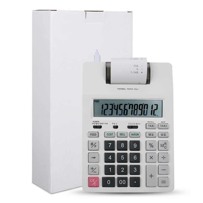 사무실 금융 흑백 인쇄 계산기 전문 계산원 계산용 데스 - Commercial Printing Calculator 리뷰 및 가격