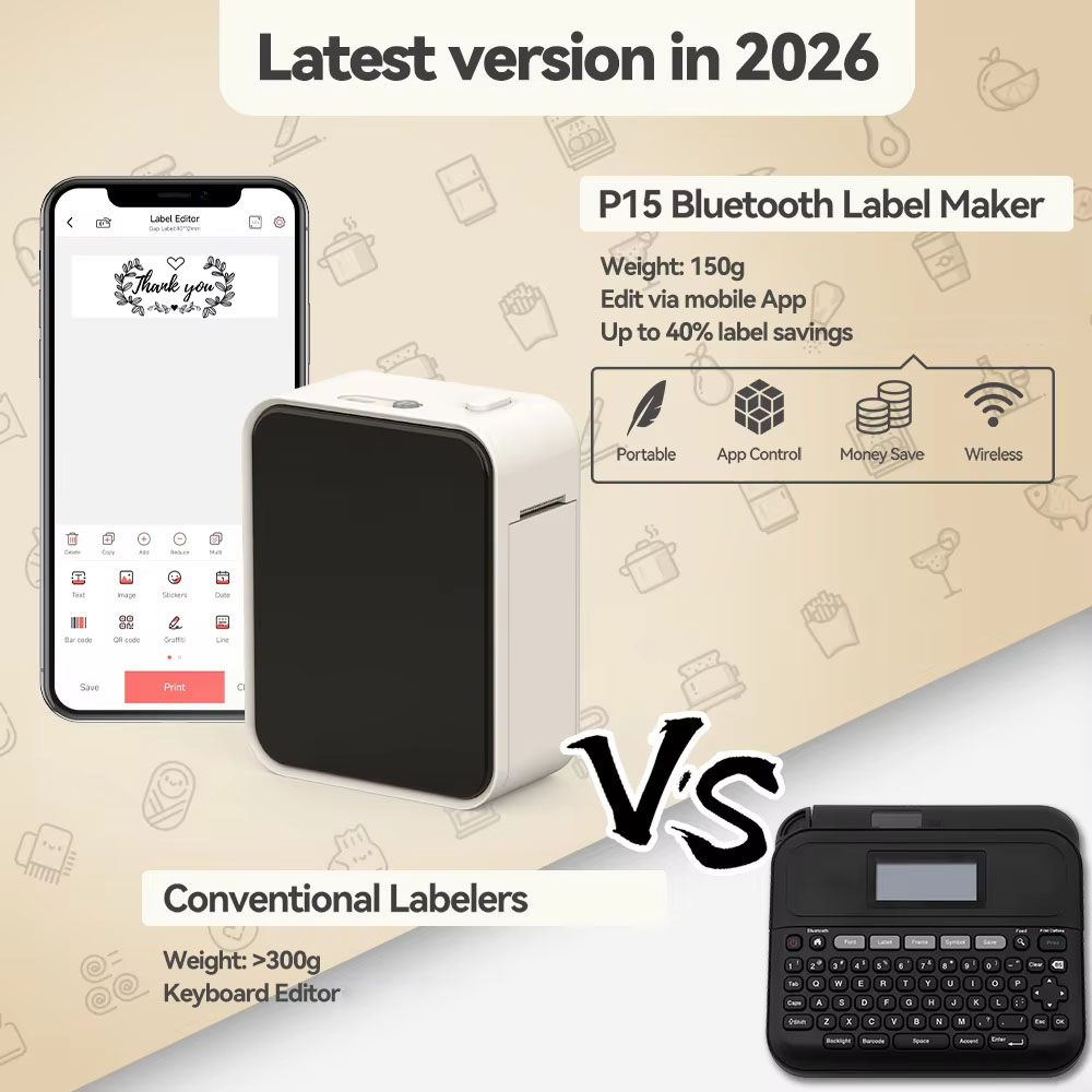 Marklife P15 라벨 프린터 휴대용 열전사 프린 - Commercial Printing Network 리뷰 및 가격