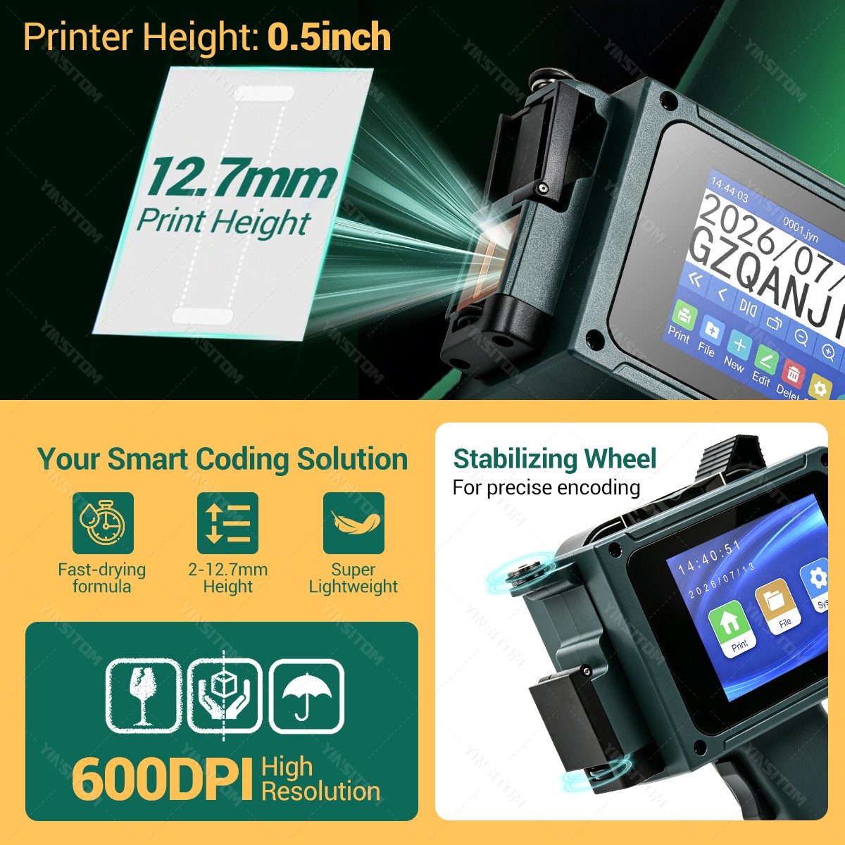 새롭게 업그레이드된 0.5인치(12.7mm) 잉크젯 전 - Commercial Printing Network 리뷰 및 가격