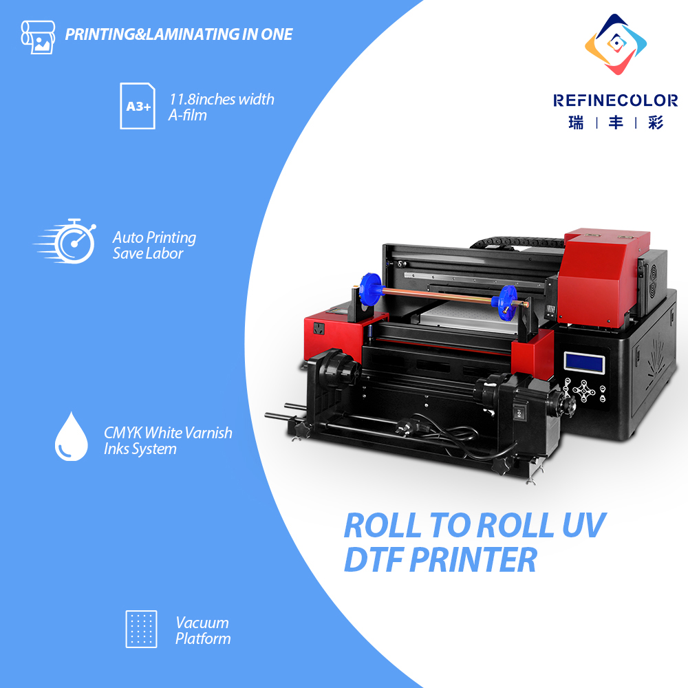 리파인컬러 A3+ 산업용 UV DTF 프린터, 이중 엡 - Commercial Printing Network 리뷰 및 가격